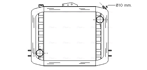 Ava Cooling Radiateur RE2018