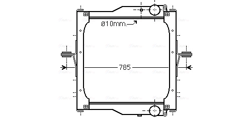 Ava Cooling Radiateur RE2094