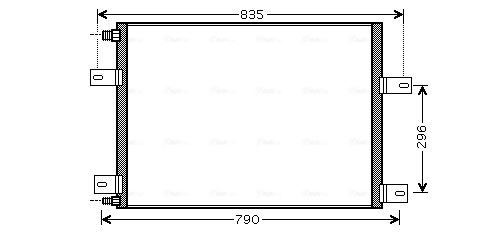 Ava Cooling Airco condensor RE5061