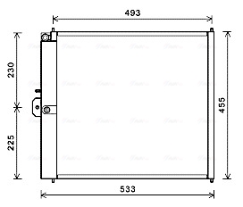 Ava Cooling Airco condensor RE5122
