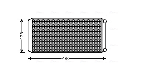 Ava Cooling Kachelradiateur RE6022