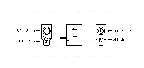 Ava Cooling Airco expansieklep RT1333