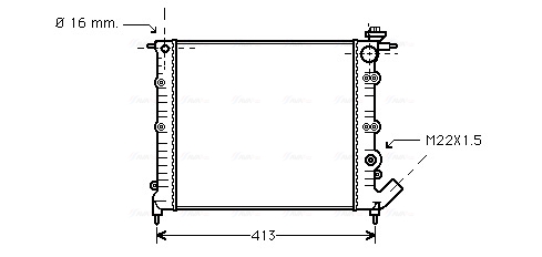 Ava Cooling Radiateur RT2120