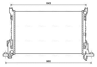 Ava Cooling Radiateur RT2625