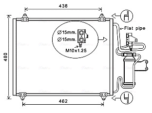 Ava Cooling Airco condensor RT5247D