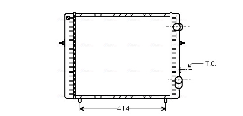 Ava Cooling Radiateur RTA2128