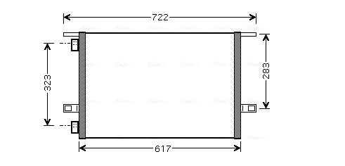 Ava Cooling Airco condensor RTA5304