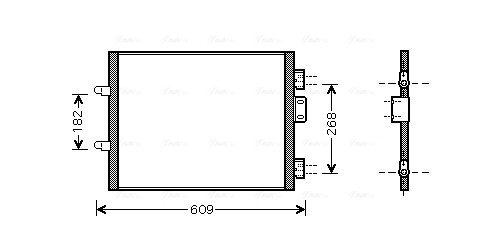 Ava Cooling Airco condensor RTA5315