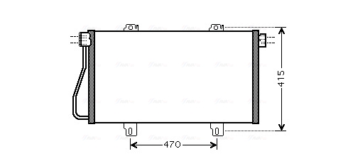 Ava Cooling Airco condensor RTA5352