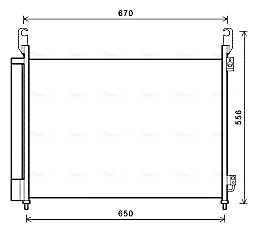 Ava Cooling Airco condensor RTA5466D