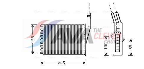 Ava Cooling Kachelradiateur RTA6250