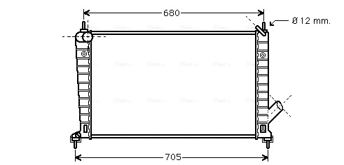 Ava Cooling Radiateur SB2061