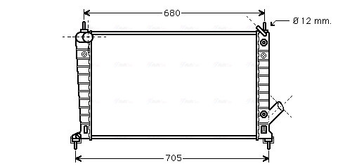 Ava Cooling Radiateur SB2062