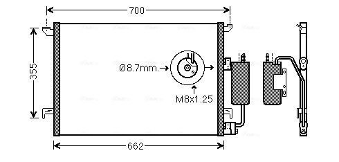 Ava Cooling Airco condensor SB5060D