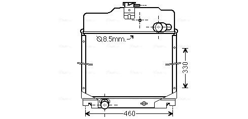 Ava Cooling Radiateur SR2012