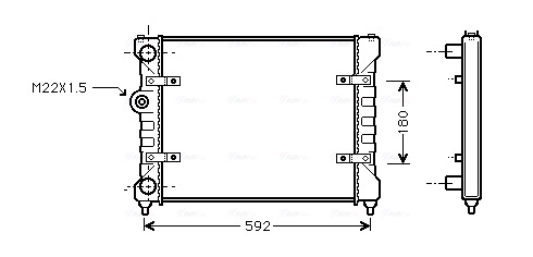 Ava Cooling Radiateur ST2023