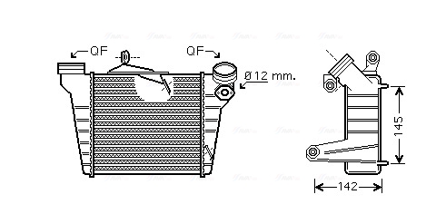 Ava Cooling Interkoeler STA4036