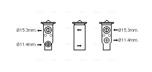 Ava Cooling Airco expansieklep SU1093