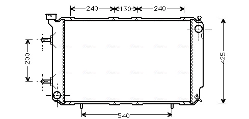 Ava Cooling Radiateur SU2032