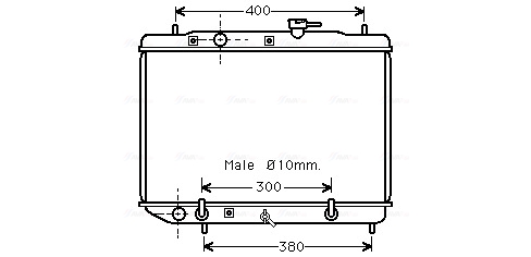 Ava Cooling Radiateur SU2086