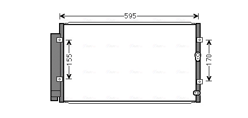 Ava Cooling Airco condensor SU5102D