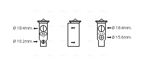 Ava Cooling Airco expansieklep SZ1130