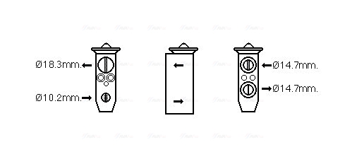 Ava Cooling Airco expansieklep SZ1141