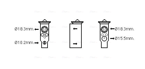 Ava Cooling Airco expansieklep SZ1142
