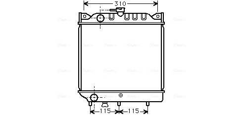Ava Cooling Radiateur SZ2006