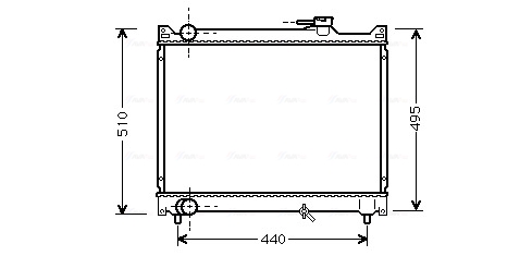 Ava Cooling Radiateur SZ2046