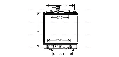 Ava Cooling Radiateur SZ2095