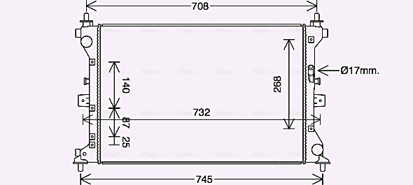 Ava Cooling Radiateur SZ2149