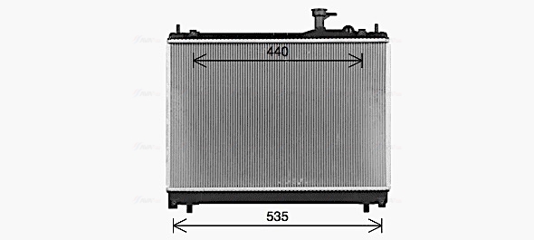 Ava Cooling Radiateur SZ2161