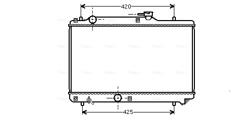 Ava Cooling Radiateur SZA2035