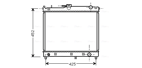 Ava Cooling Radiateur SZA2055