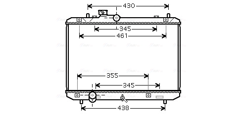 Ava Cooling Radiateur SZA2083