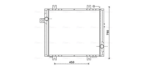 Ava Cooling Radiateur TA2004