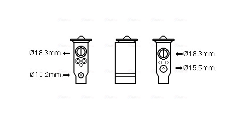 Ava Cooling Airco expansieklep TO1672