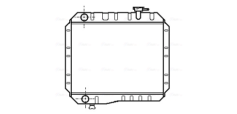 Ava Cooling Radiateur TO2042