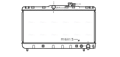 Ava Cooling Radiateur TO2145