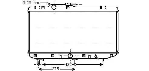 Ava Cooling Radiateur TO2208