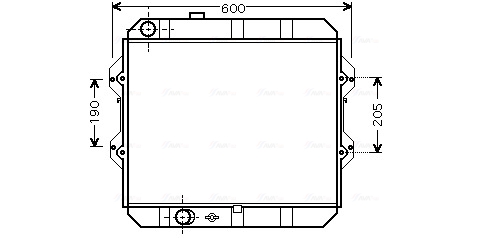 Ava Cooling Radiateur TO2292