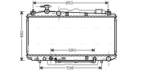 Ava Cooling Radiateur TO2300