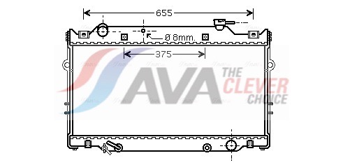 Ava Cooling Radiateur TO2339