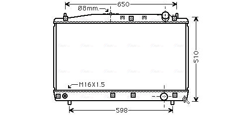 Ava Cooling Radiateur TO2366