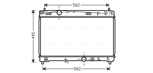 Ava Cooling Radiateur TO2489