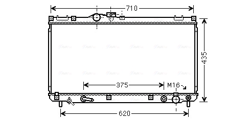 Ava Cooling Radiateur TO2556