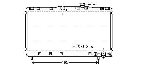Ava Cooling Radiateur TO2596
