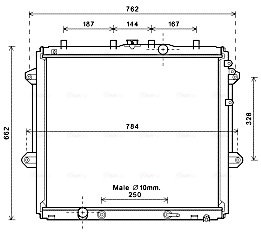 Ava Cooling Radiateur TO2616