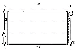 Ava Cooling Radiateur TO2688